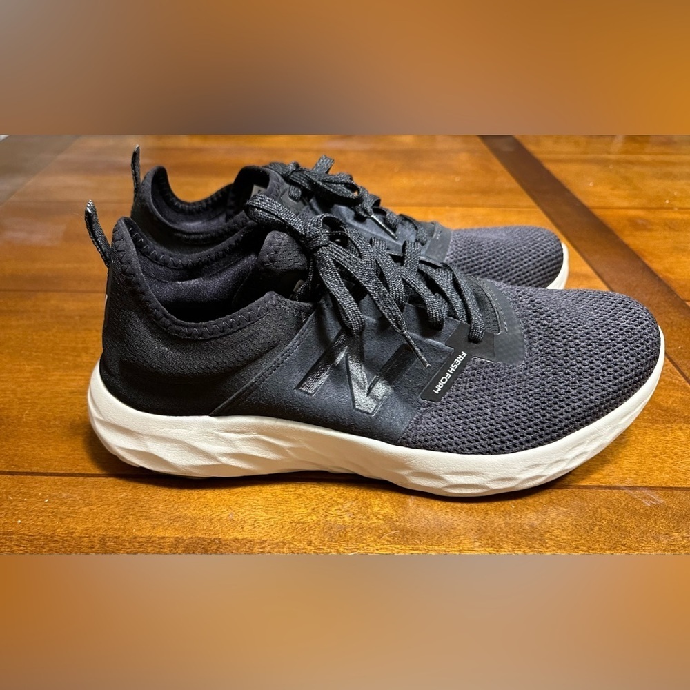 New Balance Black and White Men's Sneakers